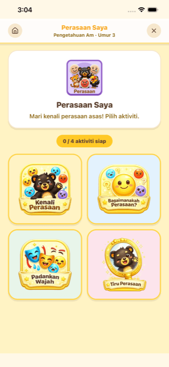 Perasaan Saya — Umur 3
