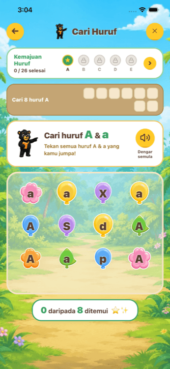 Cari Huruf